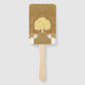 Éventail Jésus Ouvrir les bras Clous dans les mains Arbre d (Dos)