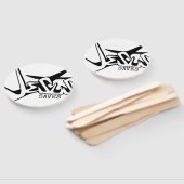 ÉVENTAIL JÉSUS SAUVE GRAFFITI (Non-assemblé)