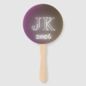 Éventail JK 2026 Hand Fan (Devant)