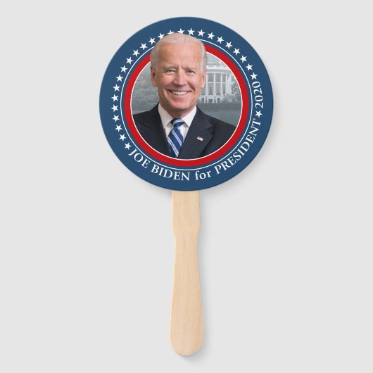 Éventail Joe Biden 2020 pour le président Photo - Parade (Devant)