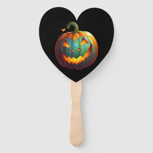 Éventail Joli petit Citrouille (Dos)