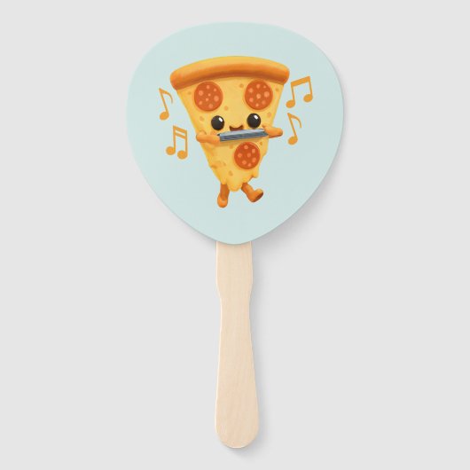 Éventail Jouer à trancher une corbeille harmonique (Dos)