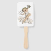 Éventail Joyeuse mariée 02 (Devant)