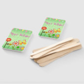 Éventail Joyeux anniversaire (Non-assemblé)