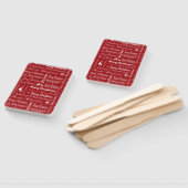 Éventail Joyeux Noël (Non-assemblé)