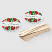 Éventail Joyeux Noël (Non-assemblé)