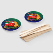 Éventail Joyeux Noël avec Rat Prince (Non-assemblé)