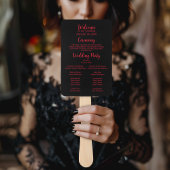 Éventail Jusqu'à la mort faisons-nous partie sombre Goth Mo