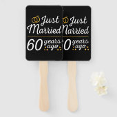 Éventail Just Married 60 Years Ago II (Devant et derrière)