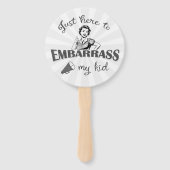 Éventail Juste ici pour Embarrass My Kid - Sassy Mom (Dos)