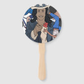 Éventail Kamala Harris Bootleg Rap (Dos)