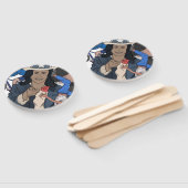 Éventail Kamala Harris Bootleg Rap (Non-assemblé)