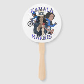 Éventail Kamala Harris Bootleg Rap (Dos)