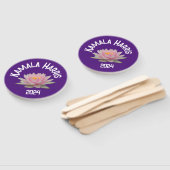 Éventail Kamala Harris Lotus 2024 (Non-assemblé)