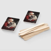 Éventail Keeshony Avec Noël Festif Du Père Noël (Non-assemblé)