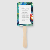 Éventail Key West Florida Wedding Program (Dos)