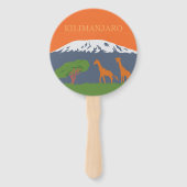 Éventail Kilimanjaro (Dos)