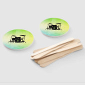 Éventail Kit de batterie Monogramme Vert (Non-assemblé)