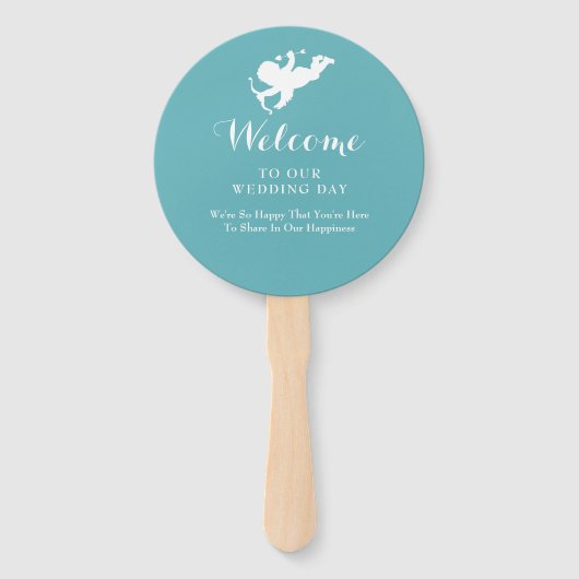 Éventail Kos de destination mariage (Dos)