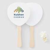 Éventail Kulshan Chorus fan (Devant et derrière)
