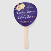 Éventail La Collection Mariage Romance In Bloom (Devant)