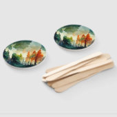 Éventail La forêt (nature) (Non-assemblé)