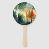 Éventail La forêt (nature) (Devant)