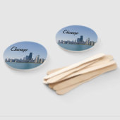 Éventail La ligne aérienne de Chicago (Non-assemblé)