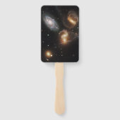 Éventail La quintette de Stephan : Une épave galaxie galact (Dos)