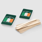 Éventail La Saint-Patrick Drapeau de l'Irlande Nom personna (Non-assemblé)