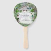 Éventail La serre victorienne (Dos)