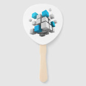 Éventail la taille de l'amas flottant de cubes de SlipperyJ (Devant)