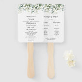 Éventail La verdure botanique | Programme de ventilateur Ma (Devant et derrière)