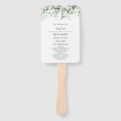 Éventail La verdure botanique | Programme de ventilateur Ma (Devant)