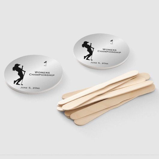 Éventail Ladies Golfer Personal (Non-assemblé)