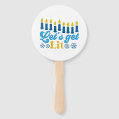 Éventail Laissons-nous ! Ventilateurs (Devant)