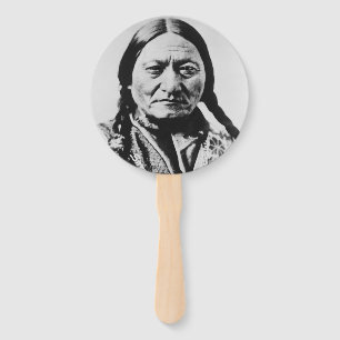 Éventail Lakota Chef Abandon : assis Bull Fort Buford