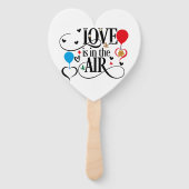 Éventail L'Amour Est Dans L'Air (Devant)