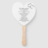 Éventail L'amour est dans le ventilateur du programme Air S (Dos)