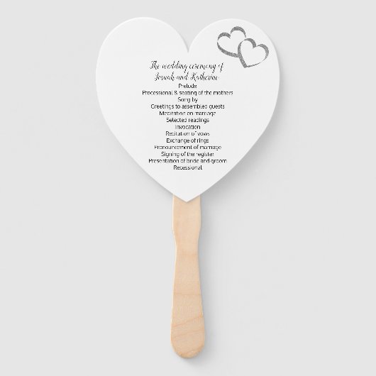 Éventail L'amour est dans le ventilateur du programme Air S (Dos)