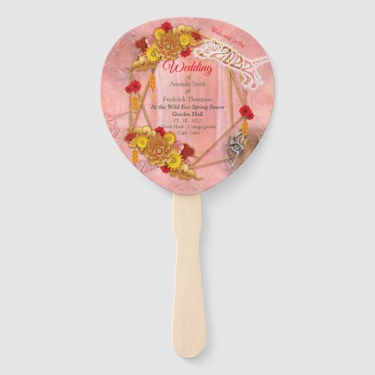 Éventail L'année du tigre (Devant)