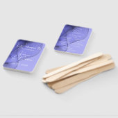 Éventail Lavande violette bleue (Non-assemblé)