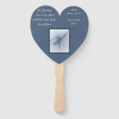 Éventail LavishlySur 2 Coeurs 2 Pages 1 Vivre Ensemble (Dos)