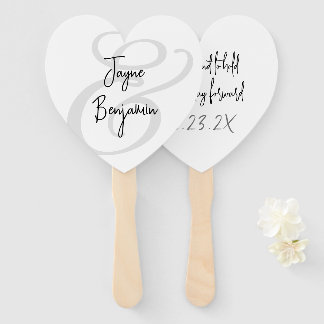 Éventail Le fan mariage dit Neutre