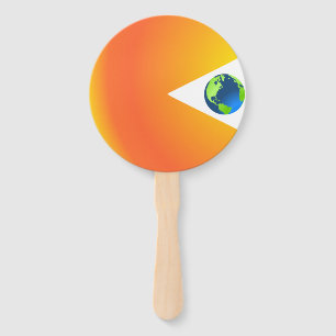 Éventail Le Soleil va avaler la Terre