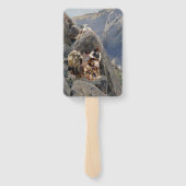 Éventail Les guerriers d'Apache : une embuscade sur la cava (Dos)