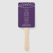 Éventail Les Lumières De Chaîne Sur La Collection De Mariag (Dos)