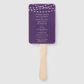 Éventail Les Lumières De Chaîne Sur La Collection De Mariag (Devant)