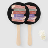 Éventail Les romans de Jane Austen V (Devant et derrière)