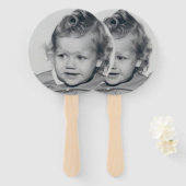 Éventail Les yeux des fans de Keke Picture (Devant et derrière)